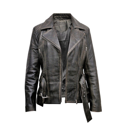 Leather Jacket Womens | Real Lamb Nappa Long Leather Jacket For Women