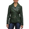 Leather Jacket Womens | Real Lamb Nappa Long Leather Jacket For Women