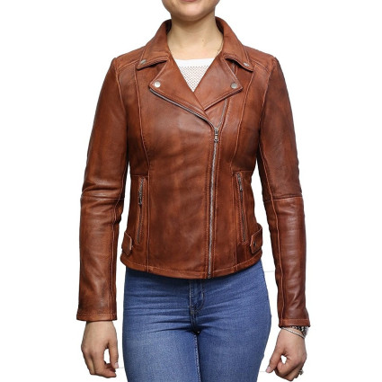 Leather Jacket Womens | Real Soft Nappa Lamb Leather Jacket For Women