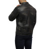 Men's Leather Biker Jacket Genuine Lambskin Vintage