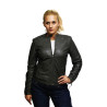  Womens Genuine Lambskin Leather Biker Jacket Distressed