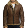 Men's Genuine Shearling Sheepskin Leather Ricardo jacket