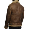 Men's Genuine Shearling Sheepskin Leather Ricardo jacket