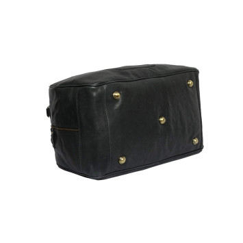 Genuine Leather Travel Duffle Bag