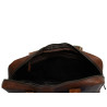 Unisex Genuine Leather Laptop Messenger Handbag Business Briefcase