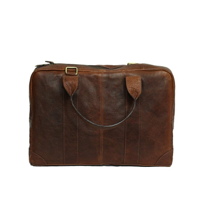 Unisex Genuine Leather Laptop Messenger Handbag Business Briefcase
