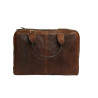 Unisex Genuine Leather Laptop Messenger Handbag Business Briefcase