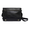 Unisex Genuine Leather Laptop Messenger Shoulder Bag Multi-Functional Style