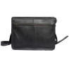 Unisex Genuine Leather Laptop Messenger Shoulder Bag Multi-Functional Style