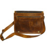 Unisex Genuine Leather Laptop Messenger Shoulder Bag Multi-Functional Style