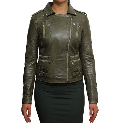 Leather Jacket Womens | Real Soft Nappa Lamb Leather Jacket For Women 