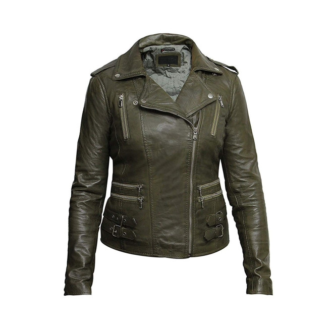 Leather Jacket Womens | Real Soft Nappa Lamb Leather Jacket For Women 