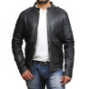 Mens Genuine Leather Biker Jacket Vintage Antique