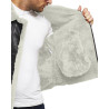 Men's Aviator Real Shearling Sheepskin Leather Flying Jacket
