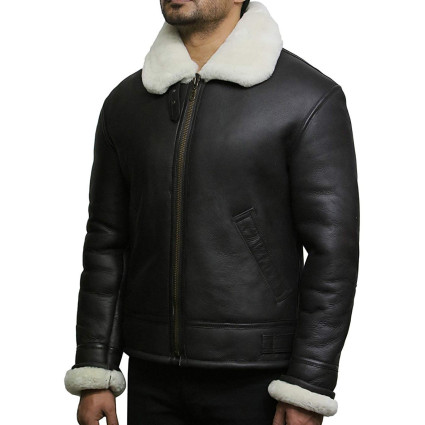 Men's shearling sheepskin jacket - Criss