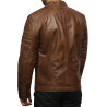 Men's Brown Leather Jacket - Asasin