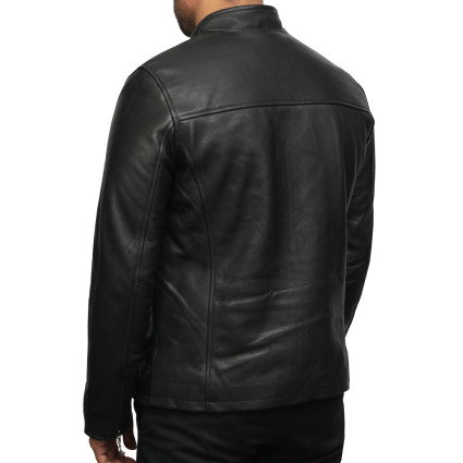 Leather Jacket Mens | Real Soft Cowhide Leather Jacket For Men