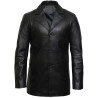 Men's Genuine Lambskin Leather Three-Button Lightweight Coat