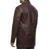 Men's Genuine Lambskin Leather Three-Button Lightweight Coat
