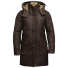 Men's shearling sheepskin duffle coat - Alaska