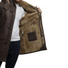 Men's shearling sheepskin duffle coat - Alaska
