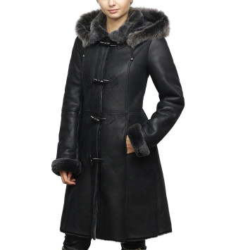 Skinnjakke dame | Ekte saueskinn jakke for damer