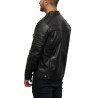 Leather Jacket Mens | Real Soft Nappa Lamb Leather Jacket For Men Vin