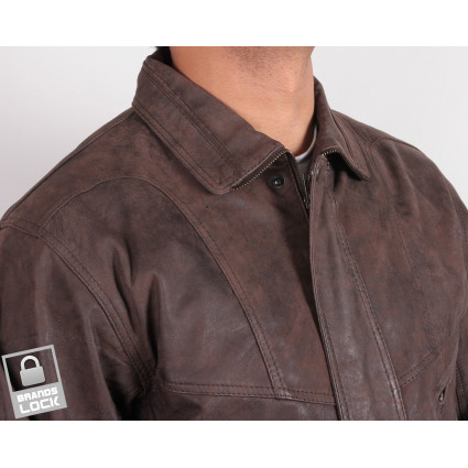 Leather Bomber jacket Mens | Real Soft Nappa Lamb Leather Jacket For Men