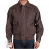 Leather Bomber jacket Mens | Real Soft Nappa Lamb Leather Jacket For Men