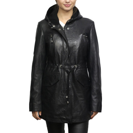 Skinnjakke dame | Ekte lammeskinn jakke for damer