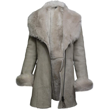 Skinnjakke dame | Ekte saueskinn jakke for damer