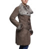 Leather Sheepskin Shearling Coat Womens | B3 WW2 Aviator Flying Merino Shearling Coat
