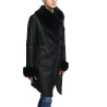 Women Shearling sheepskin Jacket Coat- Nebraska