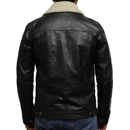 Skinnjakke menn | Ekte Lamme Skinnjakke For menn