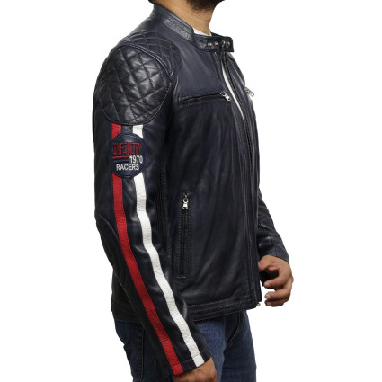 Skinnjakke menn | Ekte Lamme Skinnjakke For menn