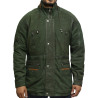 Mens Winter Parka Green Coat Retro