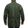 Mens Winter Parka Green Coat Retro