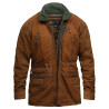 Mens Winter Parka Rustic Coat Retro