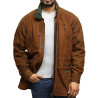 Mens Winter Parka Rustic Coat Retro