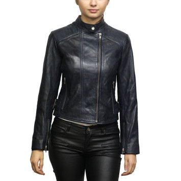 Skinnjakke dame | Ekte Lamme Skinnjakke For Dame