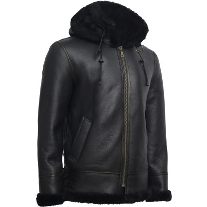 Skinnjakke menn | Ekte saueskinn Skinnjakke For menn