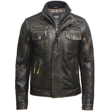 Leather Jacket Mens | Real Soft Nappa Lamb Leather Jacket For Men Vintage