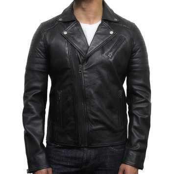 Leather Jacket Mens | Real Soft Nappa Lamb Leather Jacket For Men