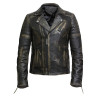 Leather Jacket Mens | Real Soft Nappa Lamb Leather Jacket For Men Vintage