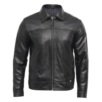 Leather Jacket Mens | Real Suede Goatskin Leather Jacket For Men
