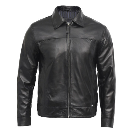Leather Jacket Mens | Real Suede Goatskin Leather Jacket For Men