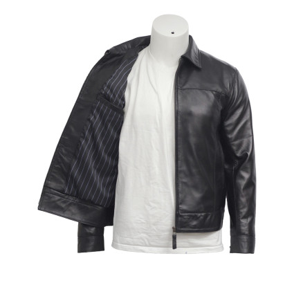 Leather Jacket Mens | Real Suede Goatskin Leather Jacket For Men