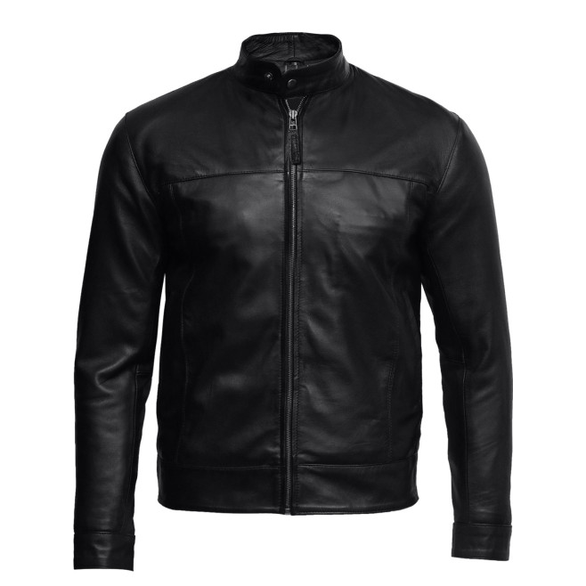 Leather Jacket Mens | Real Soft Nappa Sheep Leather Jacket For Men