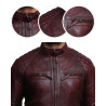 Leather Jacket Mens | Real Soft Nappa Lamb Leather Jacket For Men Distressed