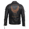 Men's Leather Biker Jacket  - Efron
